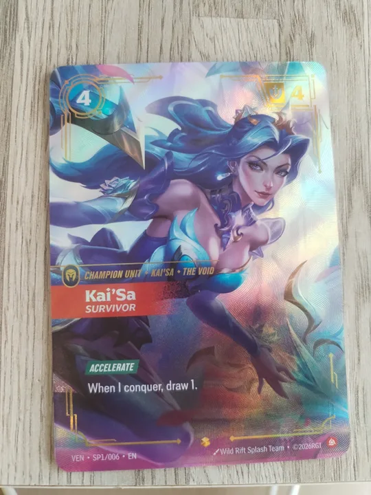 Kai'Sa, Survivor — Riftbound | TCG Binder | TCG Binder